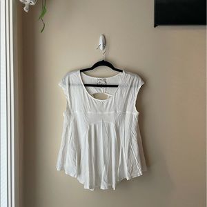 Free People Lace Flowy Top 🤍